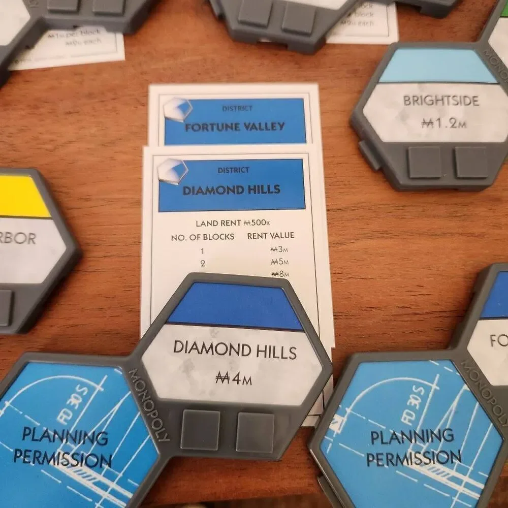 Monopoly U-Build board game build yourself